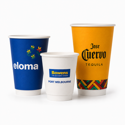 Custom Coffee Cups - Compostable