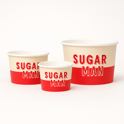Wholesale - Custom Ice-Cream Cups (Compostable)