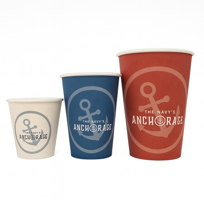 Wholesale - Custom Coffee Cups (Compostable)
