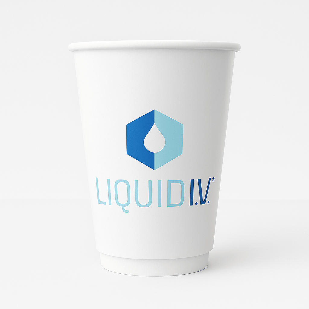 Custom Coffee Cups - Double Wall (Compostable) - Exposurepack