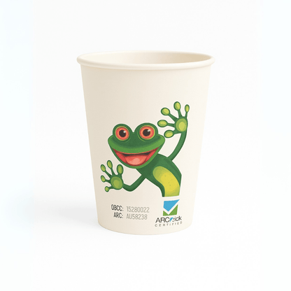 Custom Coffee Cups - Single Wall (Compostable) - Exposurepack