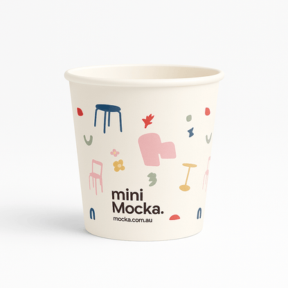 Custom Coffee Cups - Single Wall (Compostable) - Exposurepack
