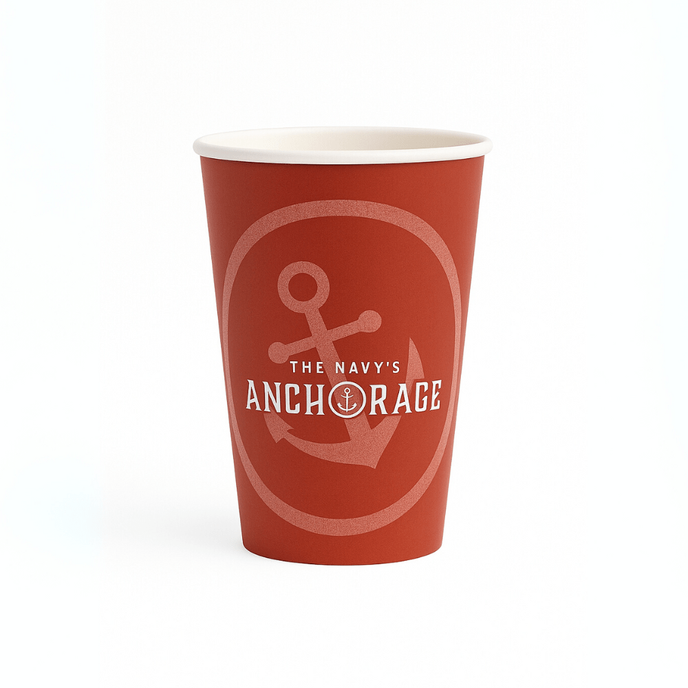 Custom Coffee Cups – Single Wall (Recyclable) - Exposurepack