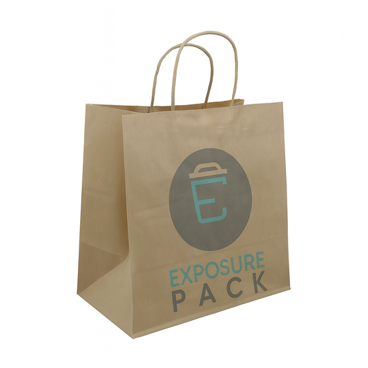 Custom Paper Bags - Custom packaging by Exposurepack